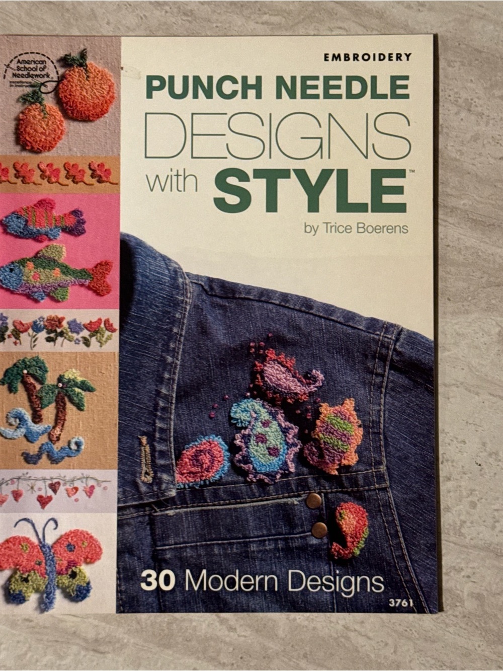 2006 Punch Needle Designs w Styke Y2K Fashion Paperback Book